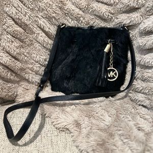 Michael Kors Fur Crossbody Bag